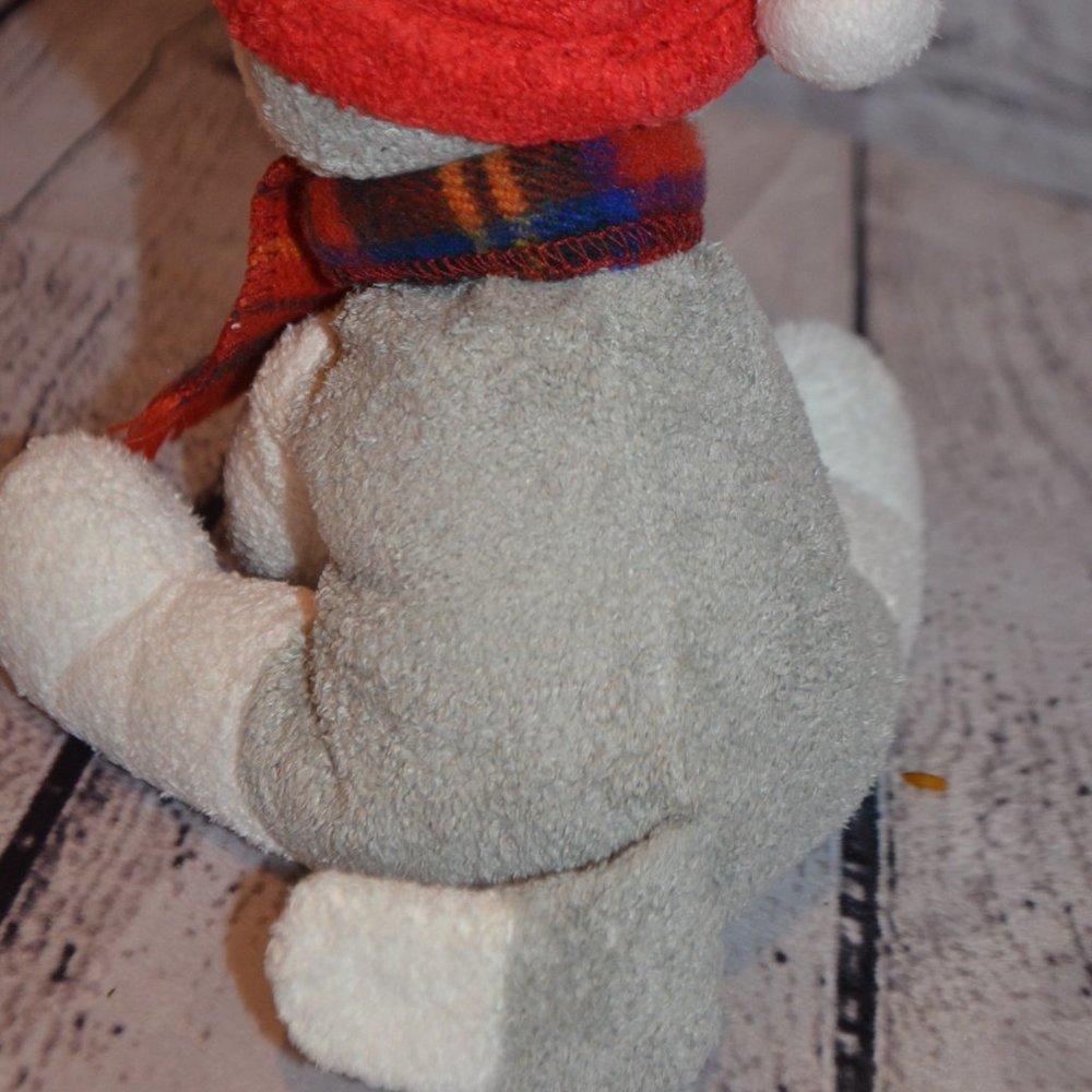 Russ Berrie Vintage Plush Hatz Husky Puppy Dog Luv Pets #21235 Rare - Picture 2 of 3